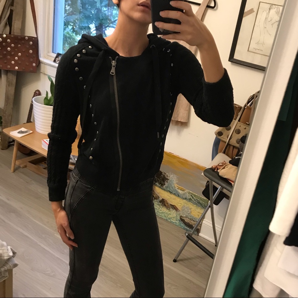 Free People Studded Jacket